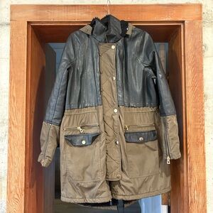 River Island Black and Brown Jacket